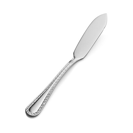 Bon Chef Amore, Butter Spreader, Flat Handle, Mirror Finish, 13/0, 6.70" , set of 12 S413